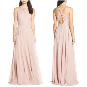 Jenny Yoo NWOT Whipped Apricot Halle Gown size 16